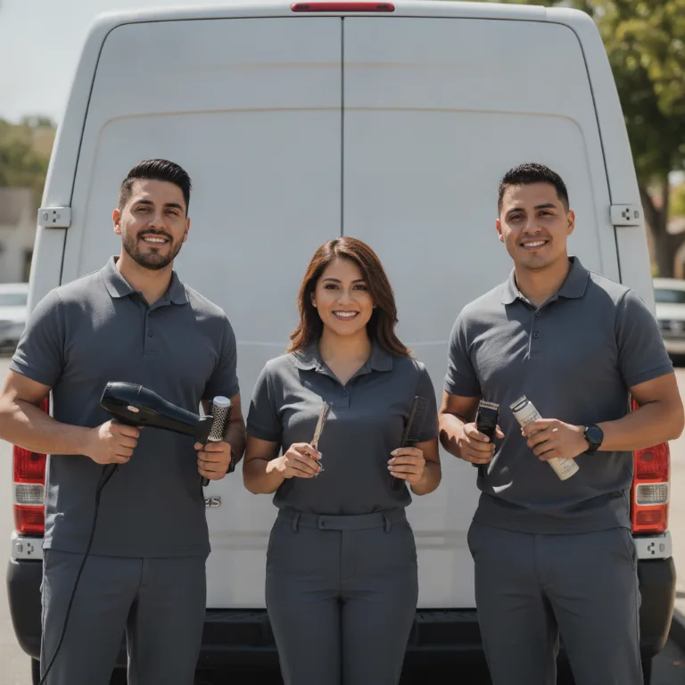 Cabeleireiro de Luxo equipe em Vitoria